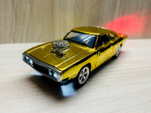 1969 Dodge Charger Supercharged Die-Cast Model Car (1:32 Scale)